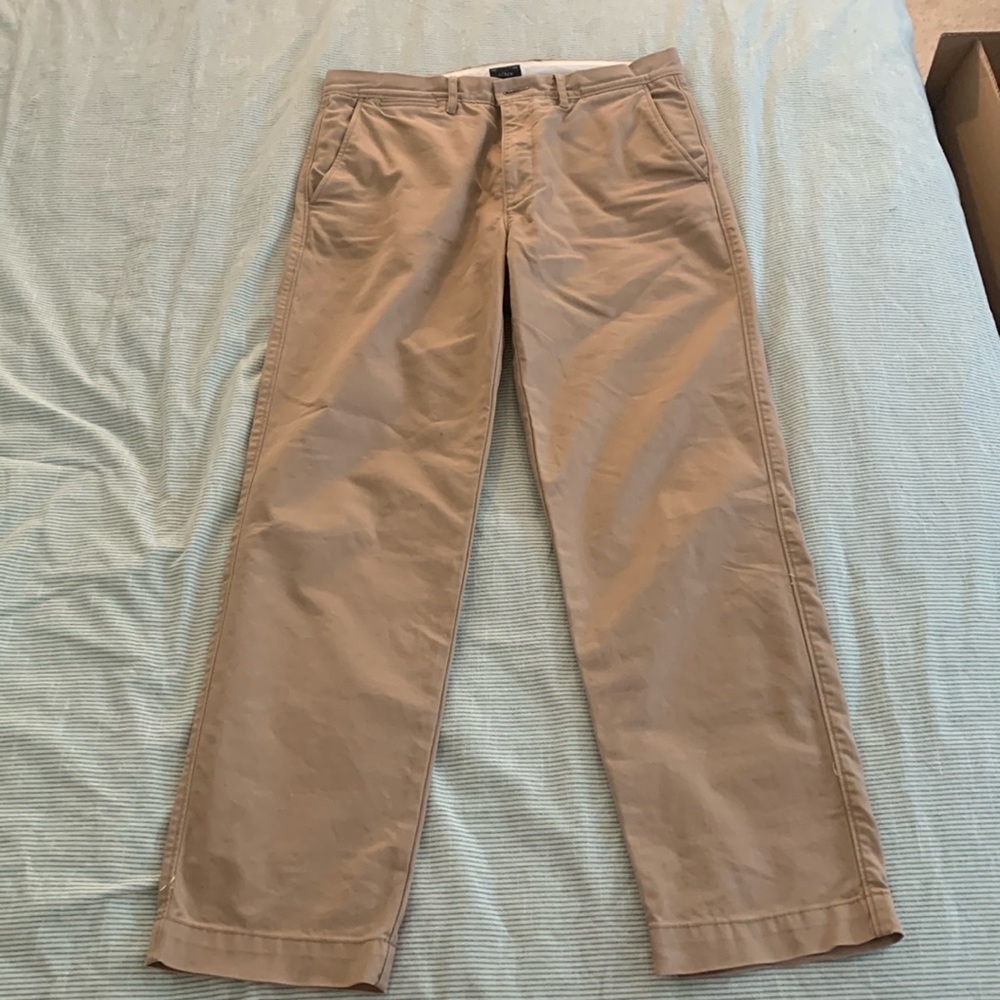 JCrew Classic Khaki Chinos